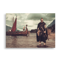 Image 1 of Poster Vikings Exploring New Land - Sweyn Forkbeard