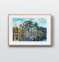 Image 4 of Lac de Boulogne (giclee Print, A3)