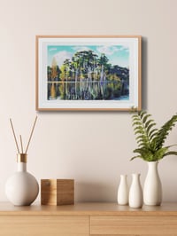 Image 3 of Lac de Boulogne (giclee Print, A3)