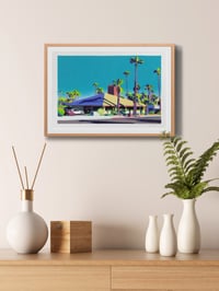Image 2 of John's Palm Springs (giclee Print, A3)