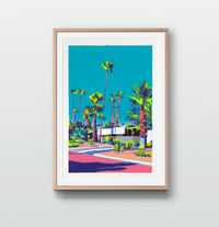 Image 3 of Palm Springs House #2 (giclee Print, A3)