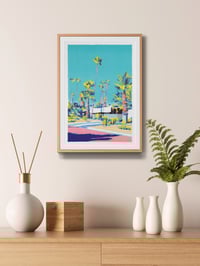 Image 3 of Palm Springs House #2 (risograph, A3)