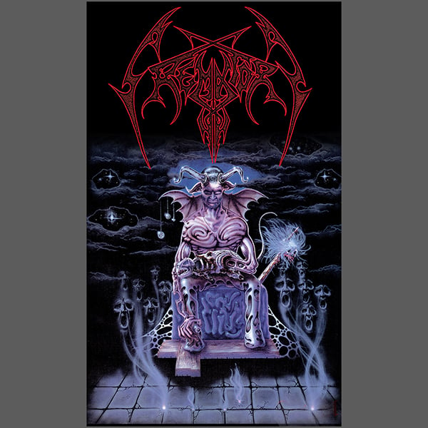 Image of Crematory " Denial " Banner / Tapestry / Flag 