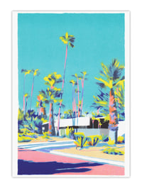 Image 1 of Palm Springs House #2 (risograph, A3)