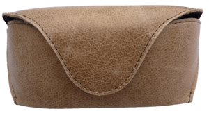 Image of silas leather eyeglass case