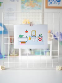 Croco's bath print