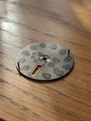 Image of ORIENT SK 21j 3 Star Mens N.O.S 2/tone BLACK Dial+ parts,New,