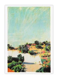 Image 1 of Yucca Valley Path (risograph, A4)