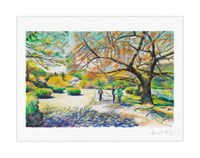Image 1 of Shinjuku Gyoen Park #3 (giclee print, A5)