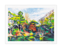 Image 1 of Kyōto Gyoen (giclee print, A5)