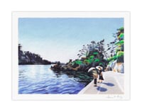 Image 1 of Senkakuwan Bay (giclee print, A5)