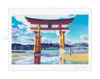 Image 1 of Itsukushima-jinja (giclee print, A5)