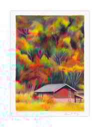 Image 1 of Shirakawa-gō #01 (giclee print, A5)