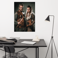 Image 3 of Poster Viking Couple - Sweyn Forkbeard