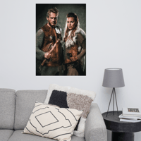 Image 4 of Poster Viking Couple - Sweyn Forkbeard