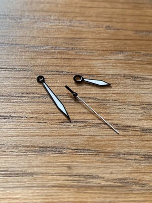 Image of Set Of Hands/Needles For Fortis Flieger Watch.Radium Glow,2824,2846,2836,New