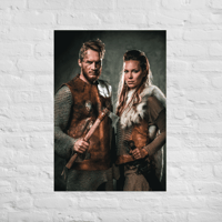 Image 5 of Poster Viking Couple - Sweyn Forkbeard