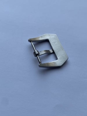 Image of genuine hamilton stainless steel gents watch strap band bracelet buckle,20mm,new