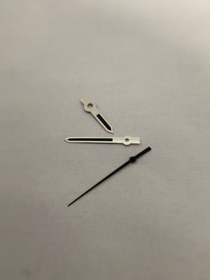 Image of genuine mido watch hands needles set,mintcondition, genuine,fits 2824.2846.2834. 2836 etc