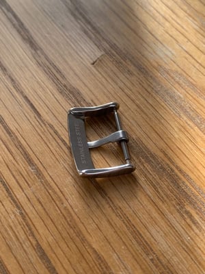 Image of omega stainless steel 16mm small horse shoe strap buckle,NEW