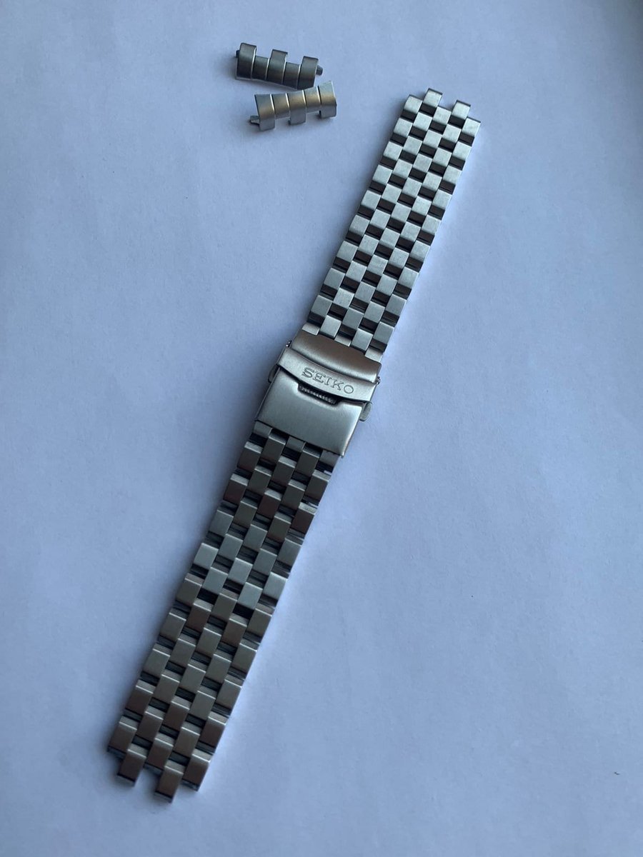 seiko Heavy duty stainless steel gents watch strap,turtle,curve lugs ...