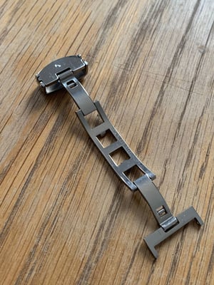 Image of Omega 18mm Deployment Clasp For OMEGA Speedmaster, Seamaster Strap/Band Watches