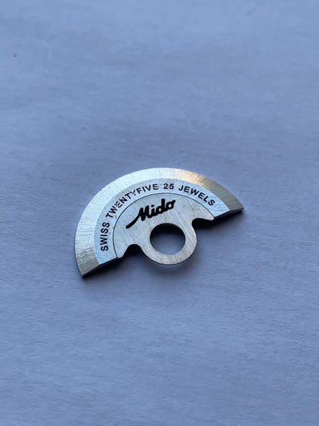 Image of Genuine mido auto movement rotor,for eta 2789-2824-2834-2836-2846... New.(ref-md-04)