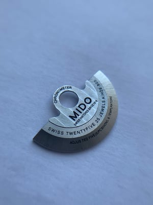 Image of Genuine mido auto movement rotor,for eta 2789-2824-2834-2836-2846... New.(ref-md-01)