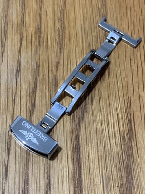 Image of Breitling 20mm Deployment Clasp For leather Strap/Band Watches