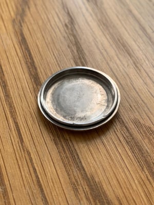 Image of Rare Rado gents watch back lid,screw on version,mint condition-(RD-03)