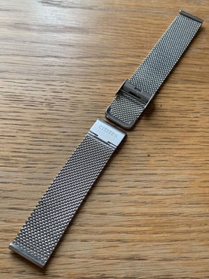 Image of Heavy Duty Citizen Mesh Gents Watch Strap,18mm,New