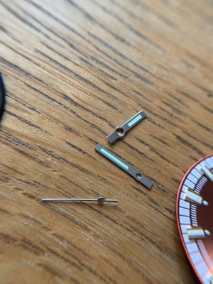 Image of Orient SK 21j 3 Star Mens N.O.S 2/tone Bronze/COPPER BROWN Dial+ parts,New,