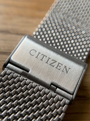 Image of Heavy Duty Citizen Mesh Gents Watch Strap,18mm,New