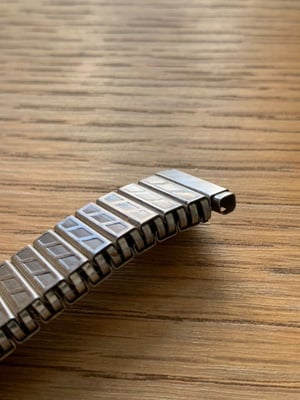 Image of Beautiful Flexi Gents Watch Strap,Fits Lugs Size 18mm to 22mm,NEW