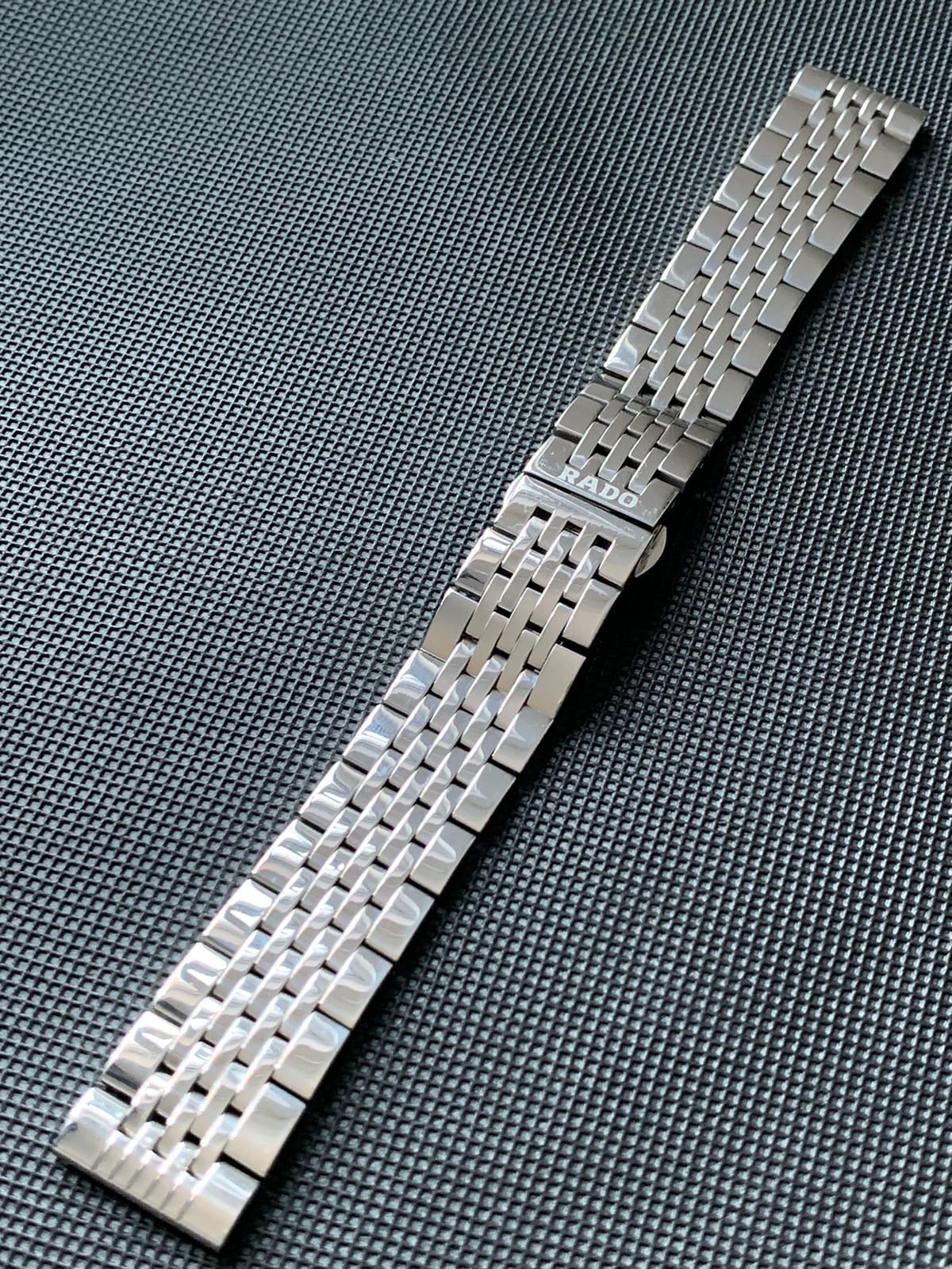 Rado stainless steel 20mm strap / bracelet silver band with straight lug  ends BARGAIN! | CLASSIC TIME PARTS