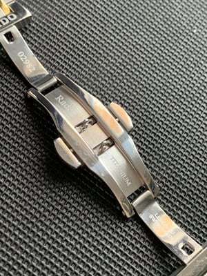 Image of RADO polished stainless steel strap /bracelet/ 2 tone band 20mm with straight lug ends BARGAIN!