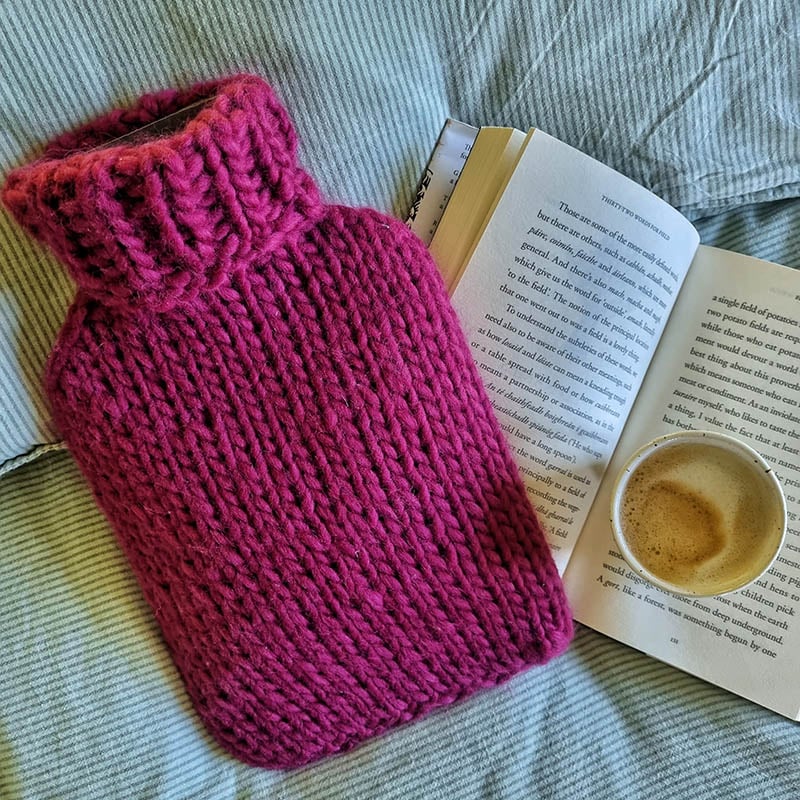 Image of Super chunky hot water bottle cover kit