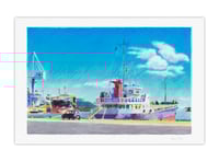 Image 1 of Imabari, Ehime (giclee Print, A4)