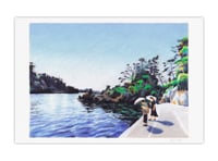 Image 1 of Senkakuwan Bay (giclee Print, A4)