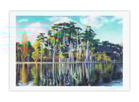 Image 1 of Lac de Boulogne (giclee Print, A4)