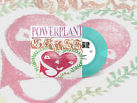 Image 2 of POWERPLANT - Grass 7" (exclusive turquoise vinyl!)