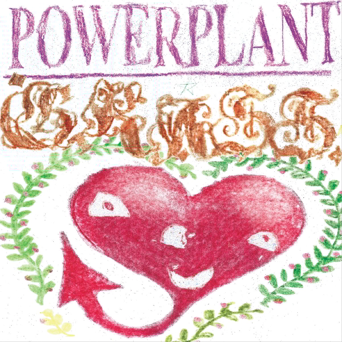 Image of POWERPLANT - Grass 7" (exclusive turquoise vinyl!)