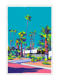 Image 1 of Palm Springs House #2 (giclee Print A4)