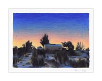 Image 1 of Landers Trailer (giclee print, 15x20cm)