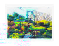 Image 1 of Arashiyama-kōen #1 (giclee print, 15x20cm)