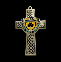 Image 2 of ☘️ HOP LOGO WALL CROSS with IRISH BLESSING by DANNY BOY ☘️