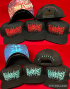 Image of Officially Licensed Analepsy "Atrocities From Beyond" "Quiescence" CoverArt Underbrim Print Snapback