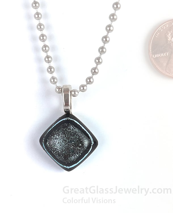 Petite Necklace - Black Diamond