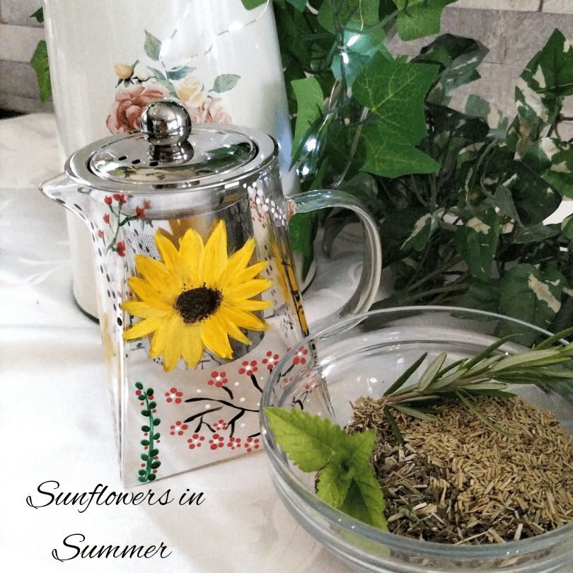 Image of Sunflower Infuser Teapot