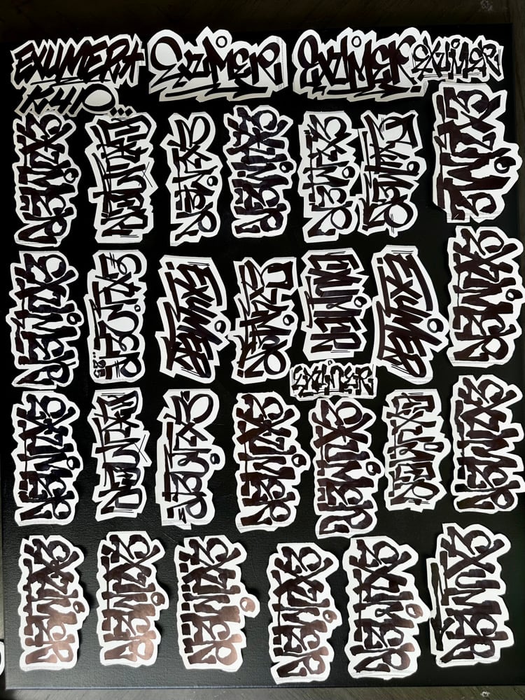 Image of Handmade sticker pack